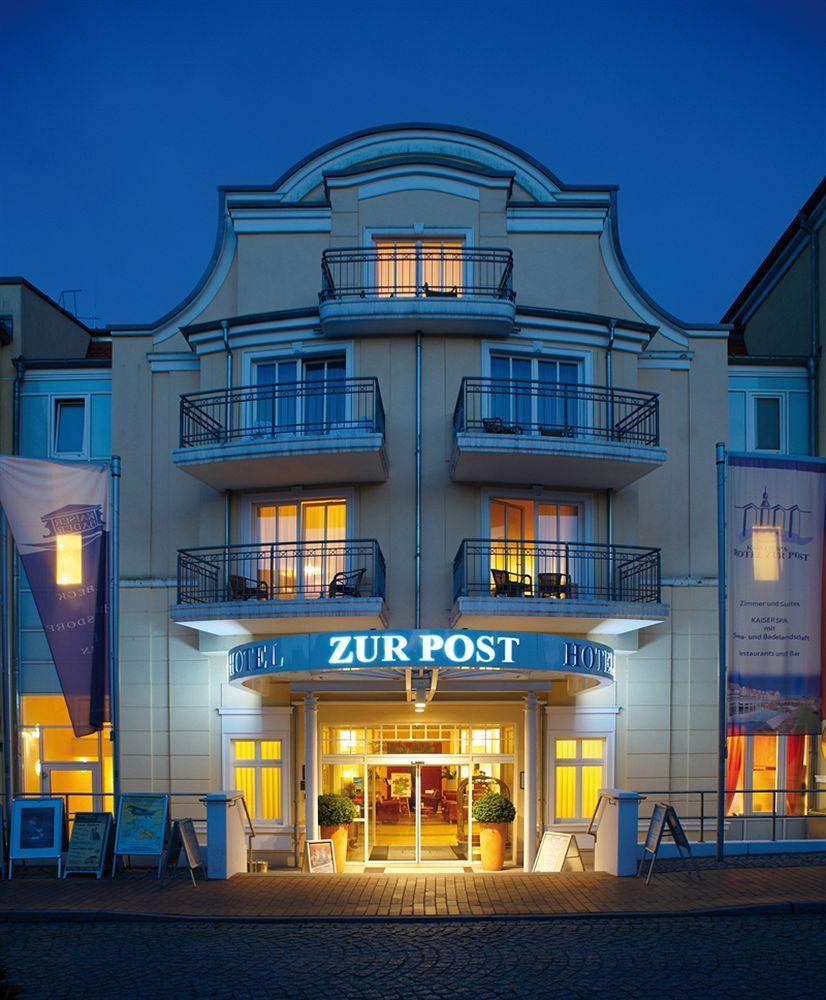 Hotel Zur Post - Ein Rovell Hotel Heringsdorf  Bagian luar foto